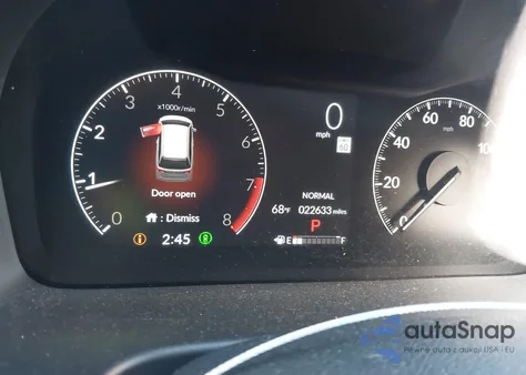 2025 Honda Odyssey Ex-L из США, поврежденный, VIN 5FNRL6H65SB079440